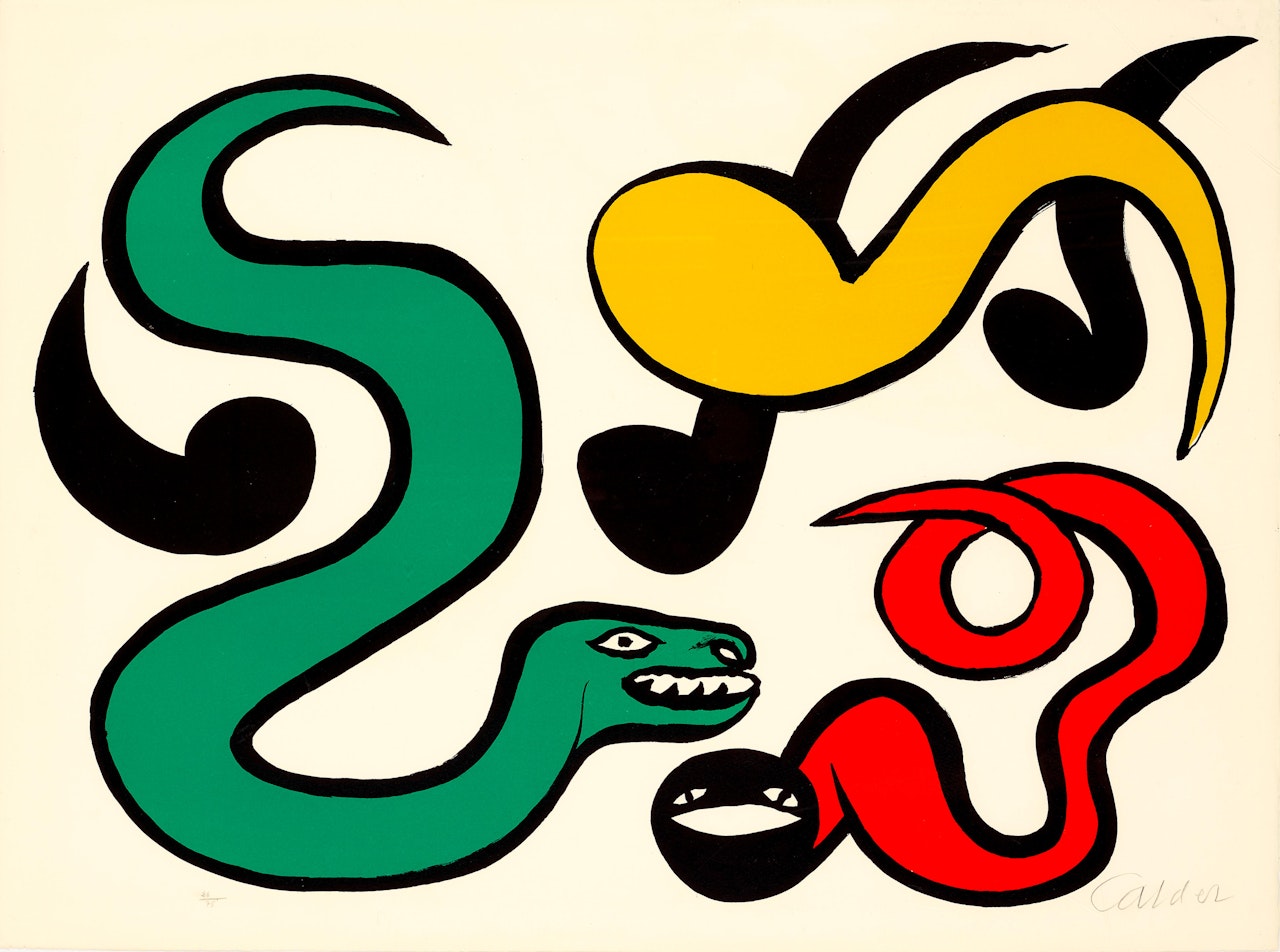 Snakes by Alexander Calder