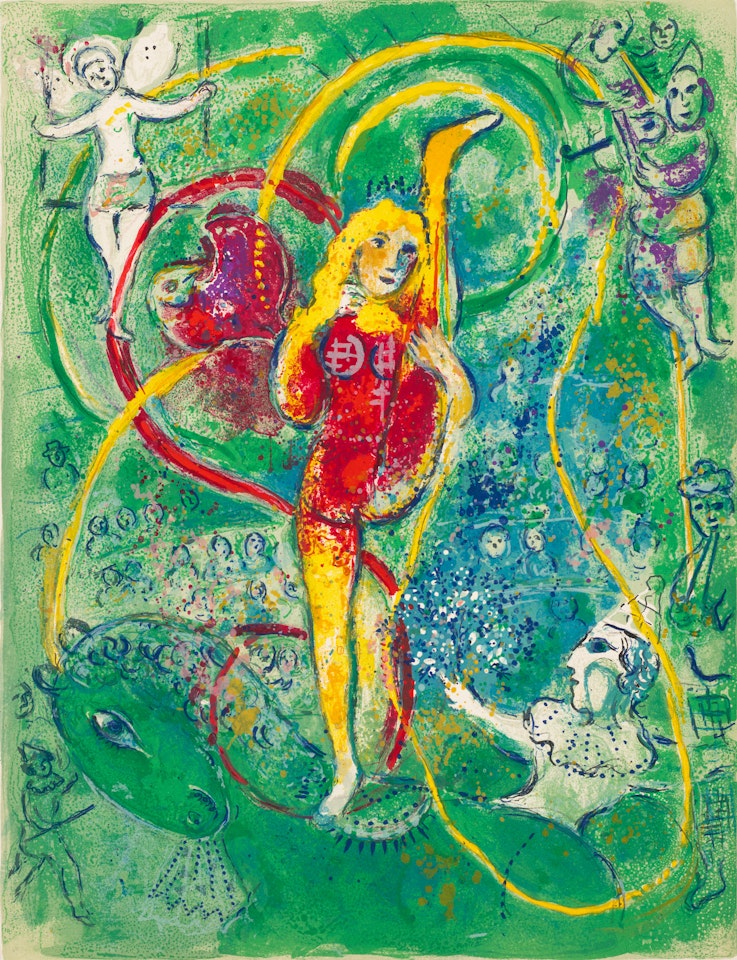 Le Cirque (38 works) by Marc Chagall