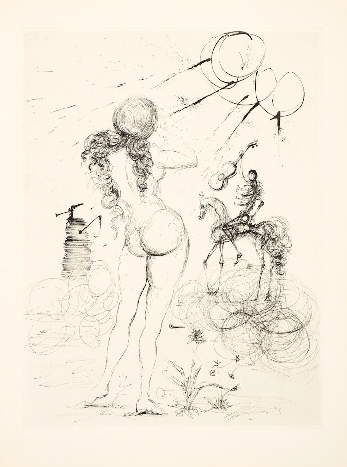 Poèmes secrets (18 works) by Salvador Dali