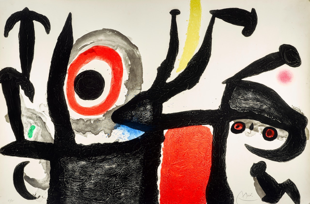 Manoletina by Joan Miró