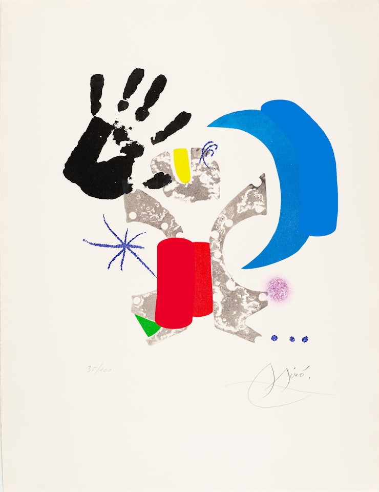 Bonjour Max Ernst by Joan Miró