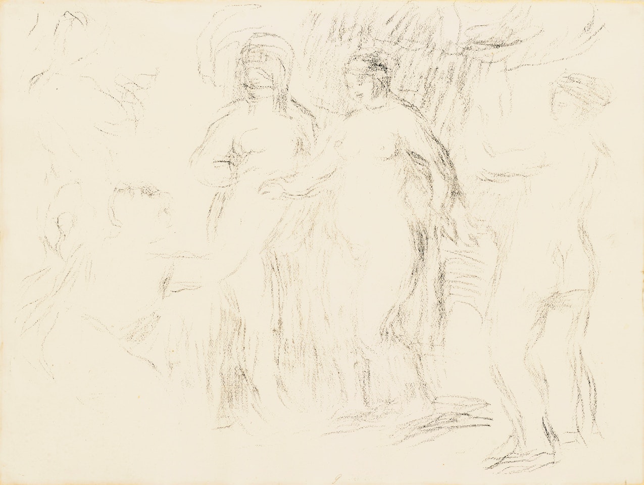 Les Baigneuses (Women Bathing) by Pierre-Auguste Renoir