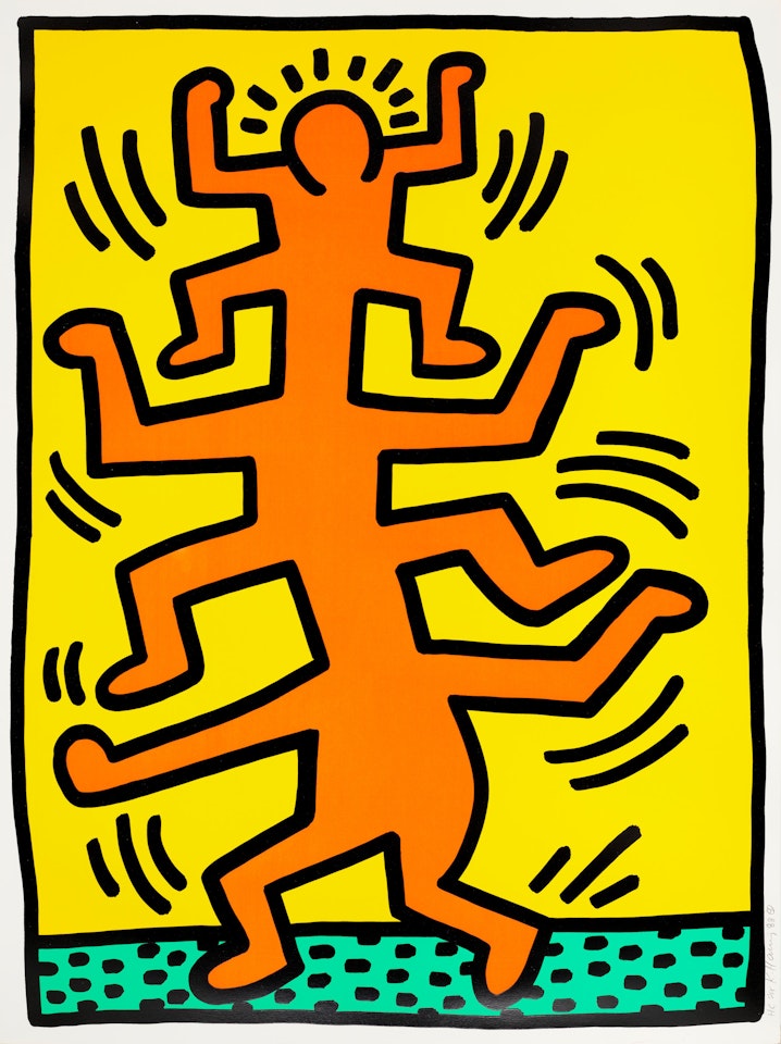 Plate No. 1, from Growing Suite (HC) by Keith Haring