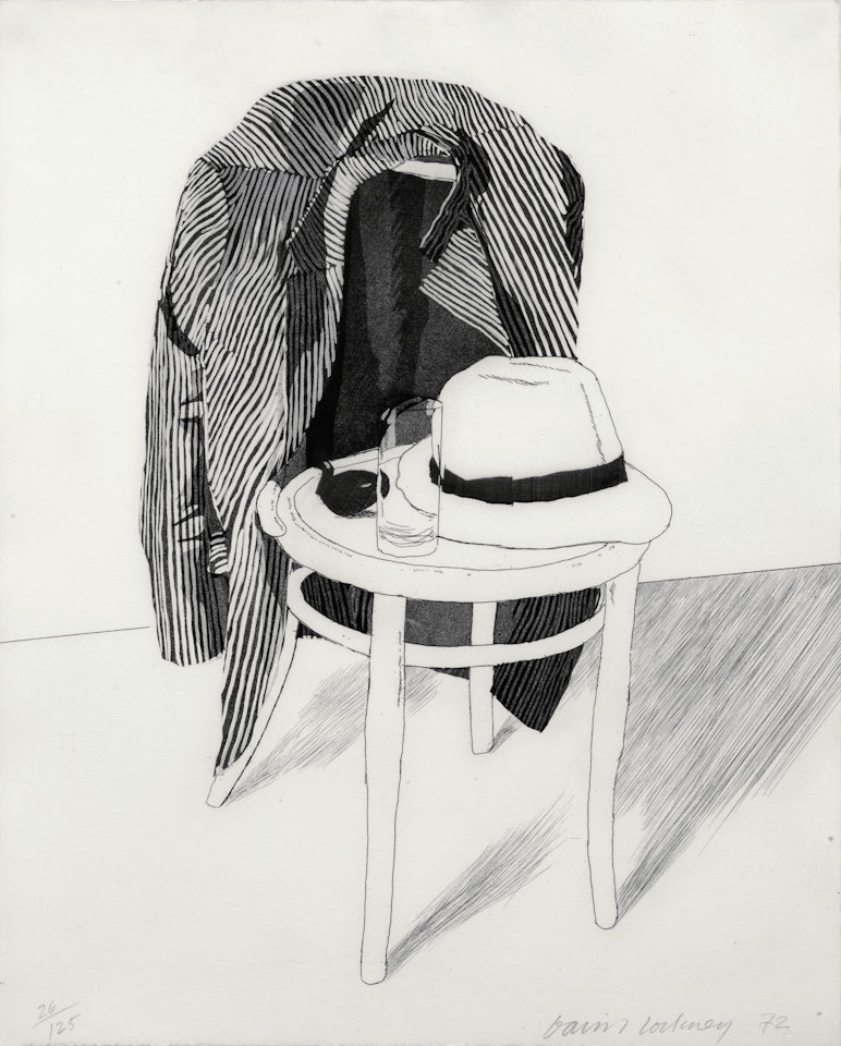 Panama Hat by David Hockney