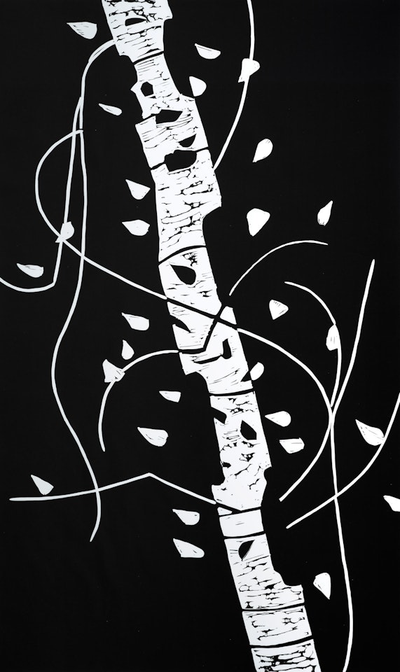 Large Birch by Alex Katz