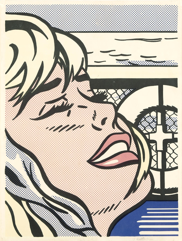 Shipboard Girl by Roy Lichtenstein