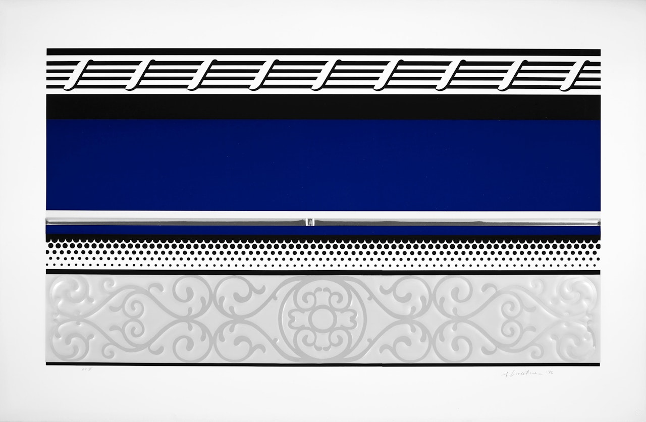 Entablature III, from Entablature Series by Roy Lichtenstein