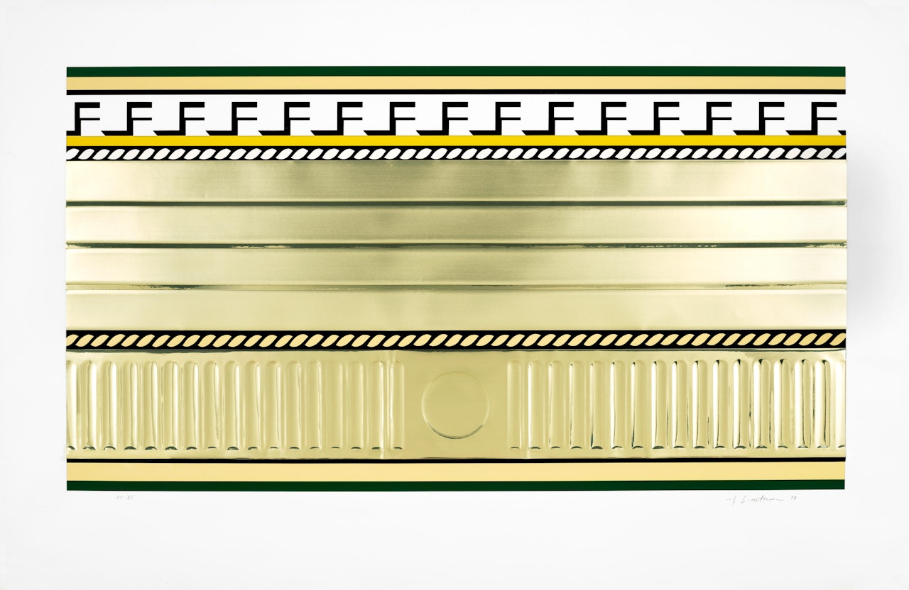 Entablature V, from Entablature Series by Roy Lichtenstein