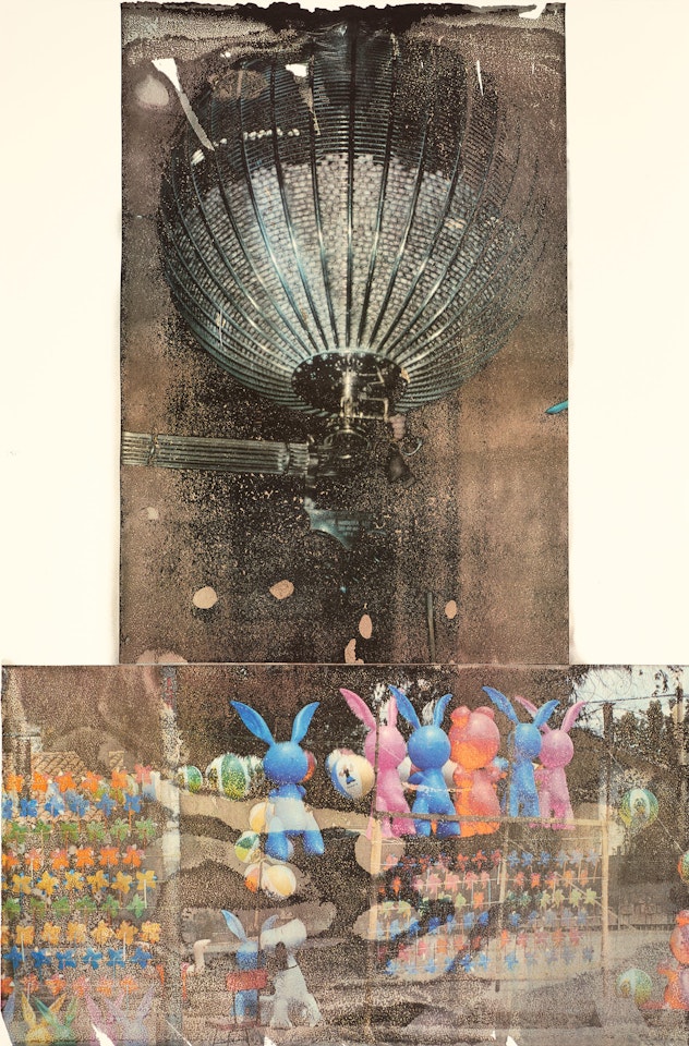 Children, from Tribute 21 by Robert Rauschenberg