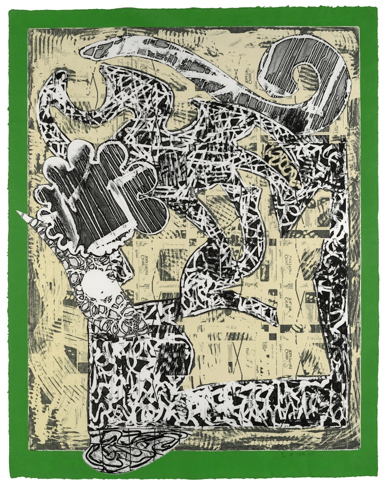 Green Journal by Frank Stella
