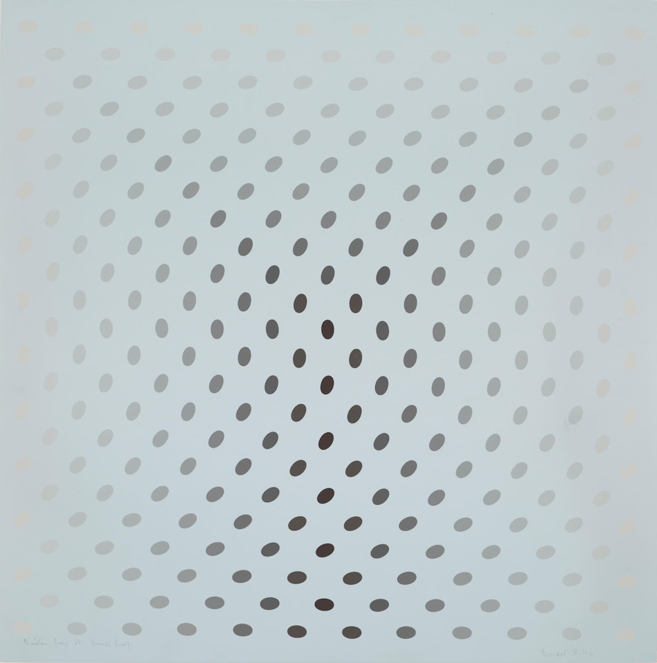 Untitled (C), from Nineteen Greys by Bridget Riley