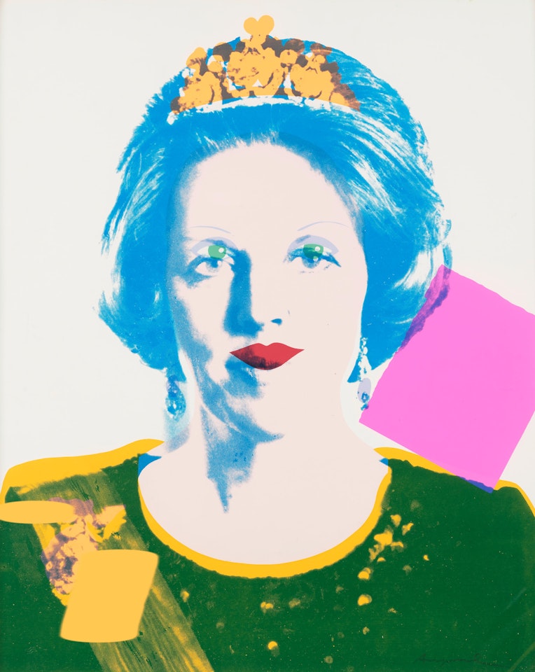 Queen Beatrix of the Netherlands, from Reigning Queens by Andy Warhol