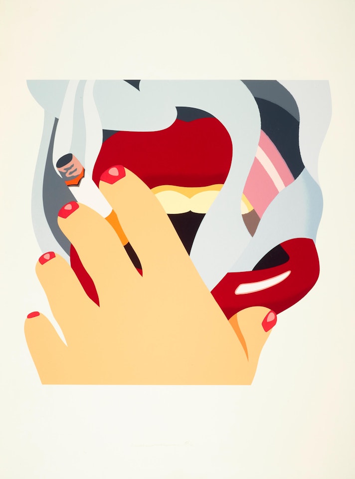 Smoker, from An American Portrait by Tom Wesselmann