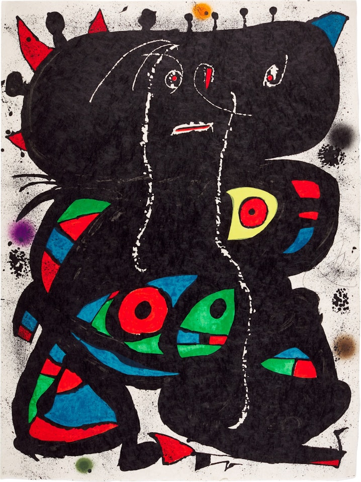 Hommage Aux Prix Nobel (M. 1094) by Joan Miró
