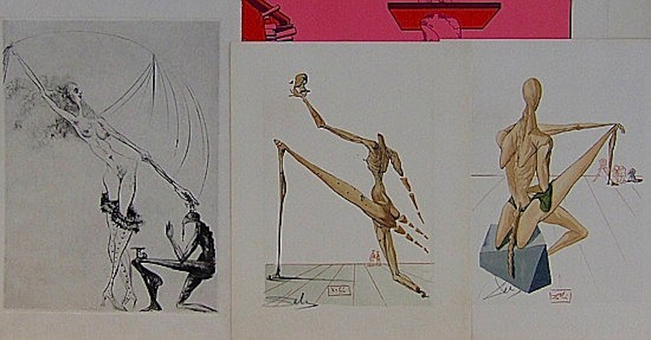 THE DIVINE COMEDY by Salvador Dali