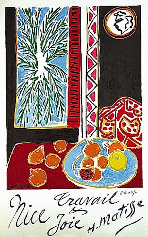 NICE, TRAVAIL ET JOIE by Henri Matisse