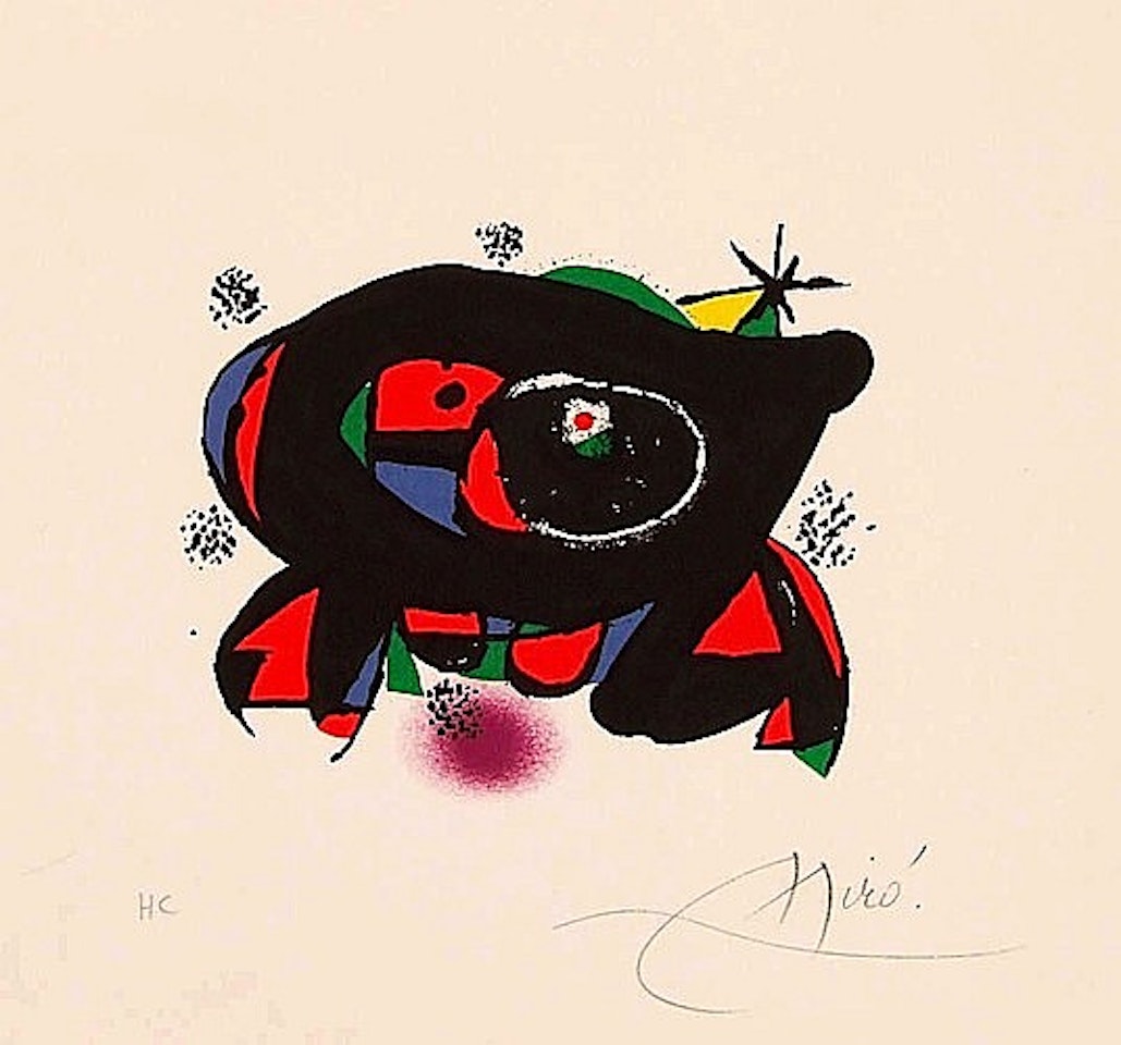 LA RANA by Joan Miró