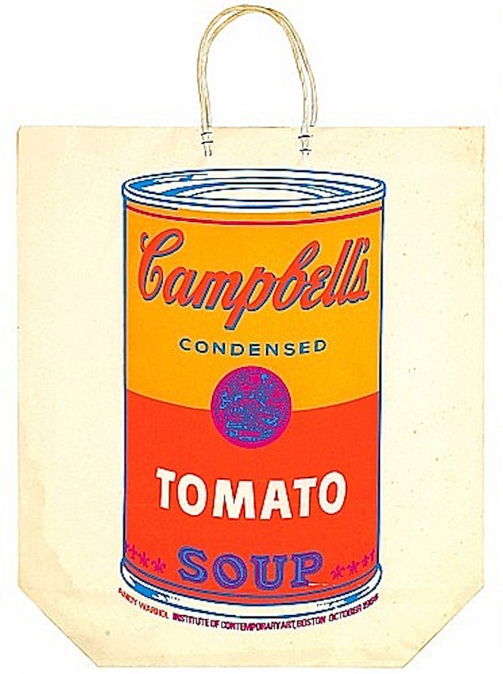 CAMPBELL'S SOUP CAN (TOMATO) by Andy Warhol