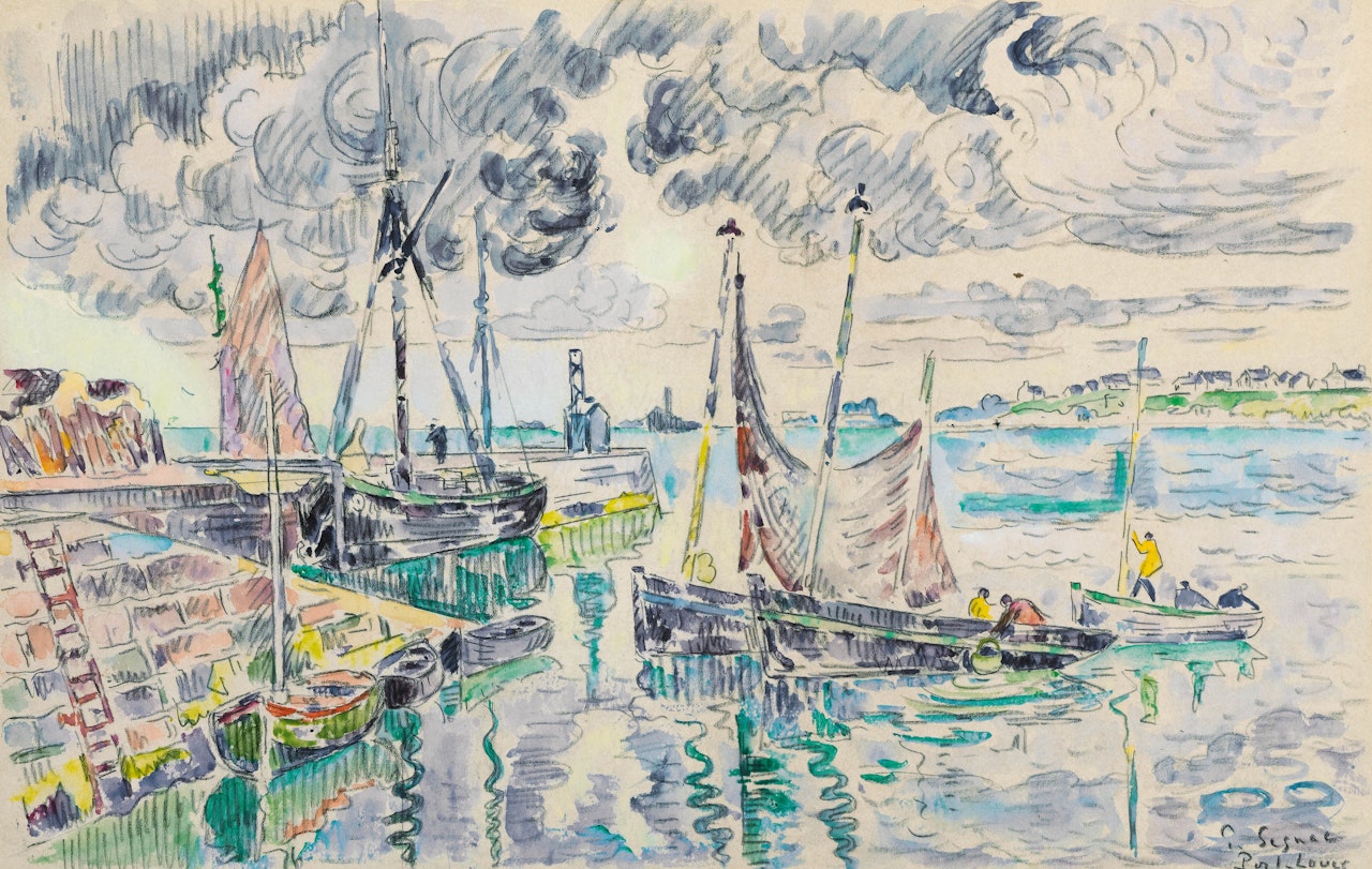 Port-Louis by Paul Signac