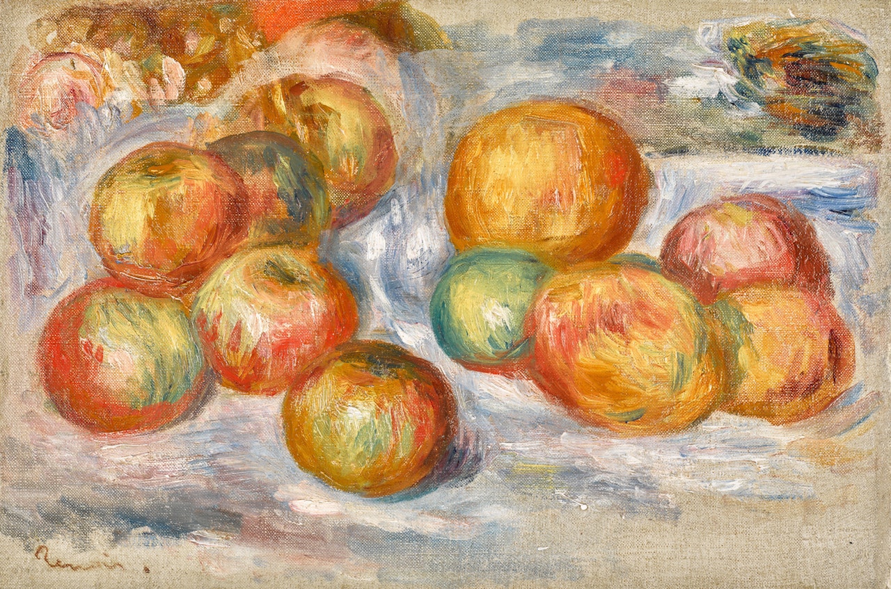Composition, Pommes by Pierre-Auguste Renoir