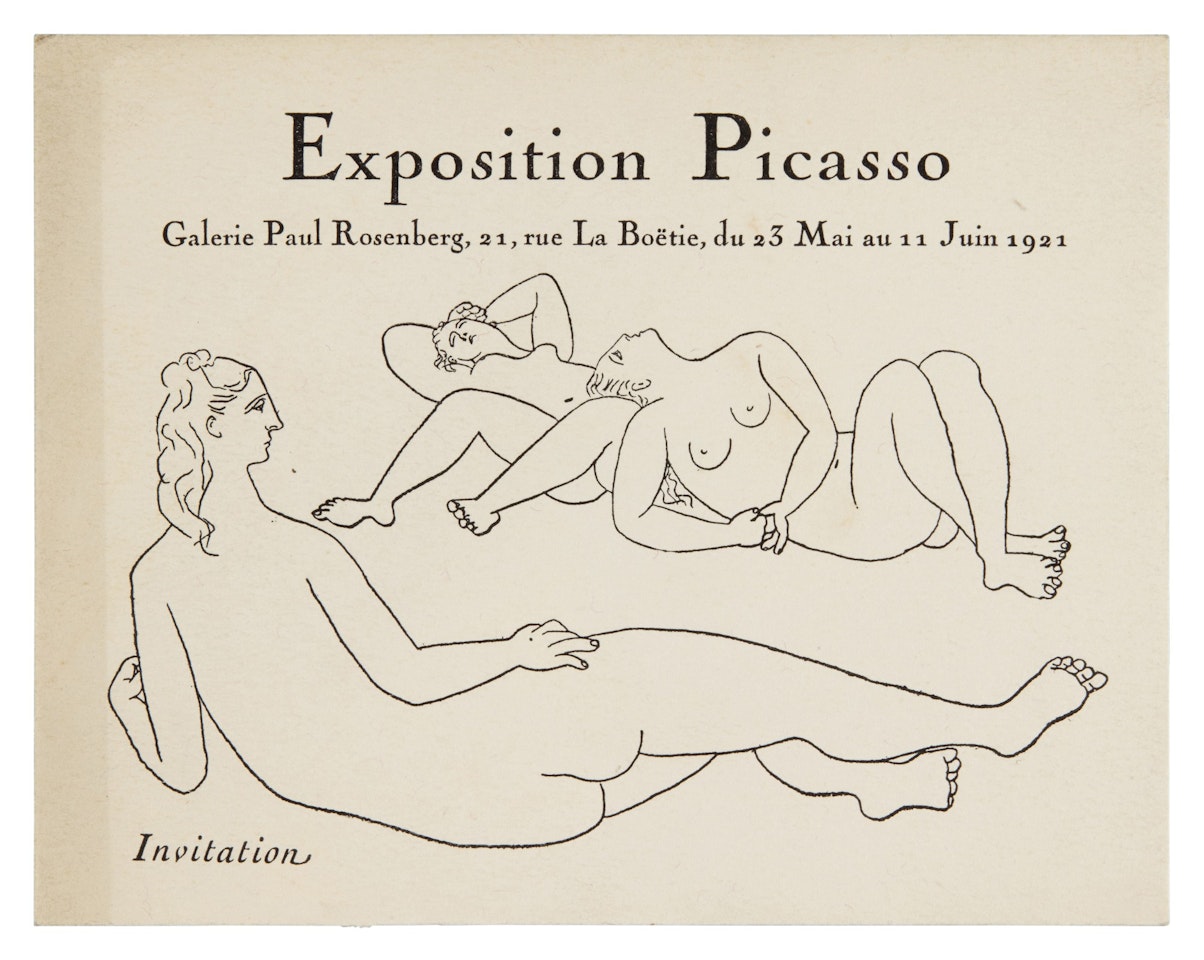 Invitation: Exposition Picasso by Pablo Picasso