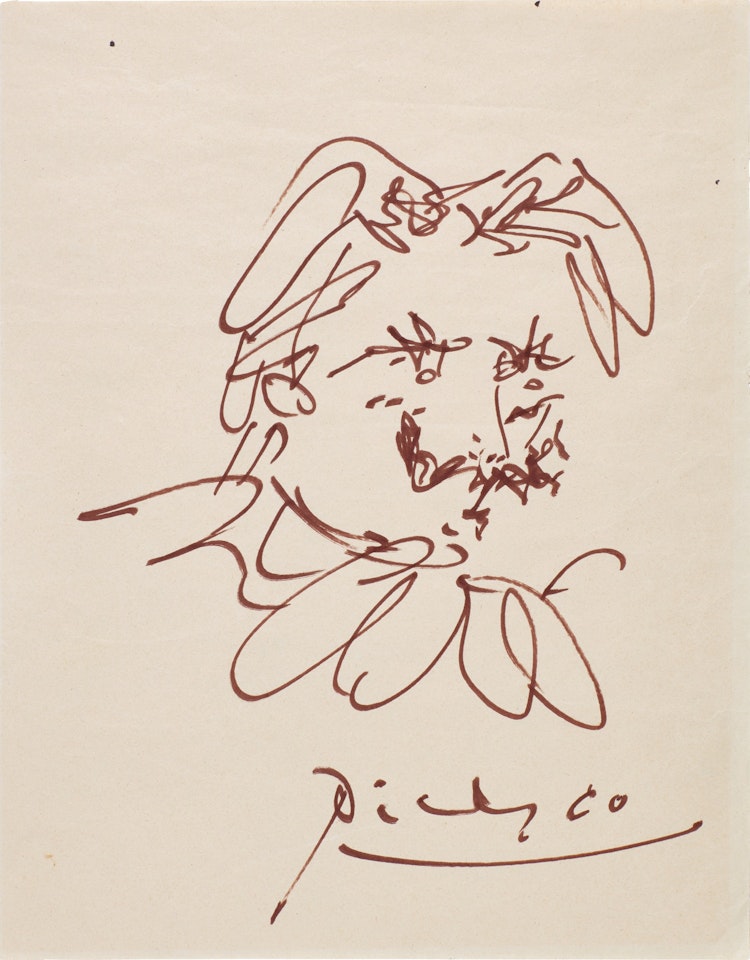 Portrait de Déodat de Séverac by Pablo Picasso