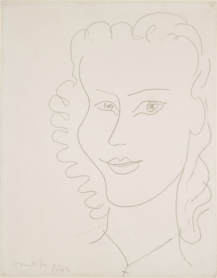 Portrait de Simone Monette Vincent by Henri Matisse