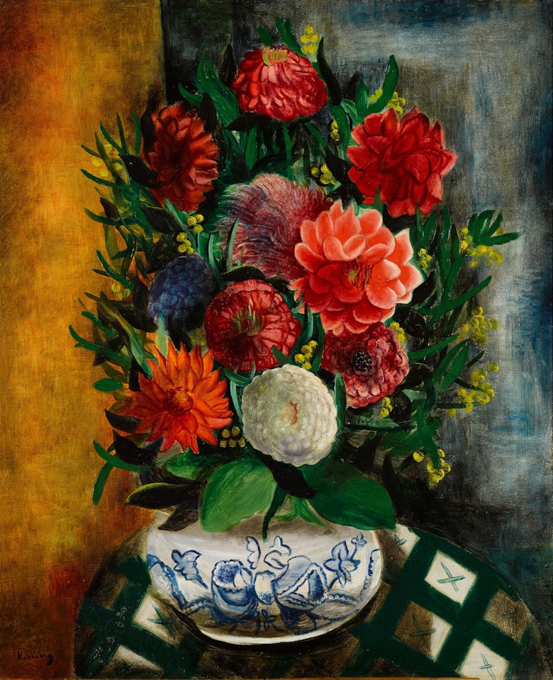 Vase de fleurs by Moïse Kisling