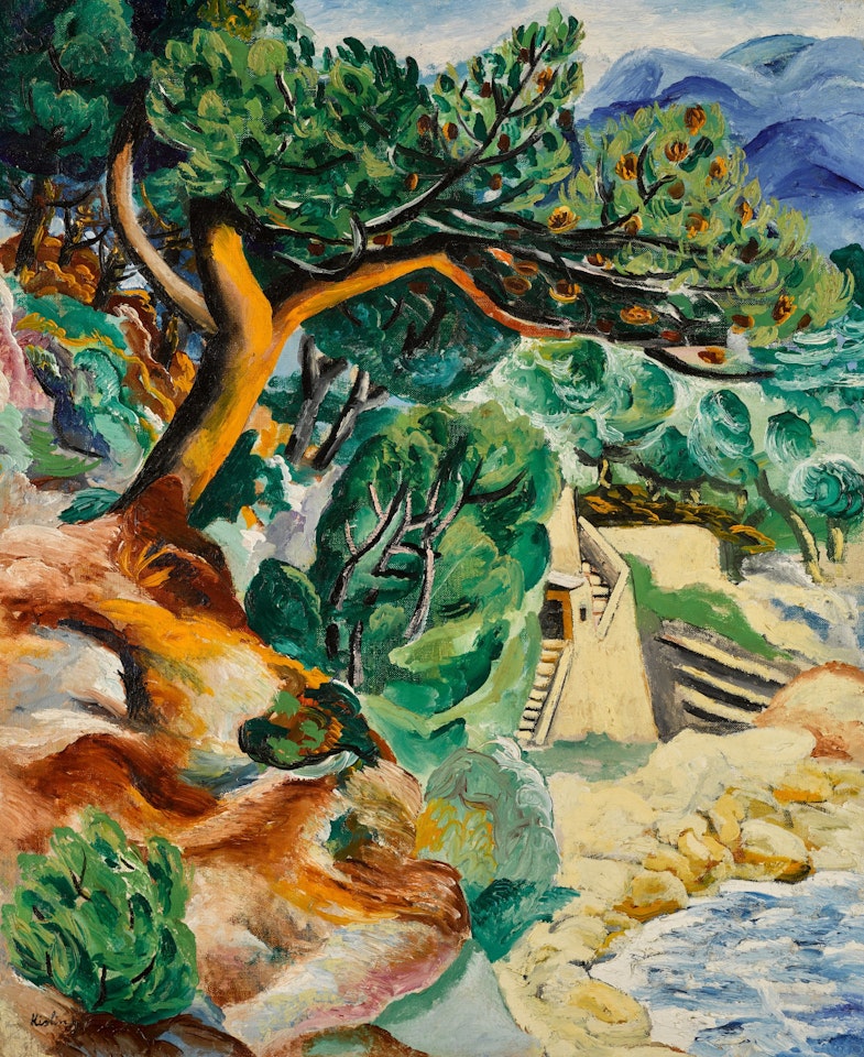 Paysage de Provence by Moïse Kisling