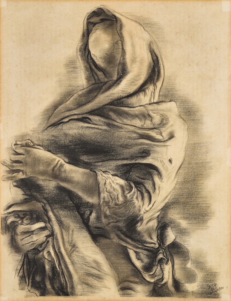 Drapiertes Modell (Draped Dummy) by George Grosz