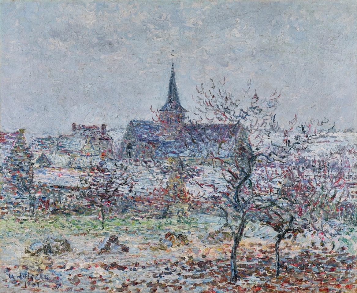 L'église de Bennecourt by Gustave Loiseau