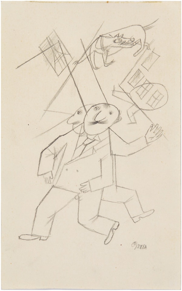 Doppelbild (Double Image) by George Grosz