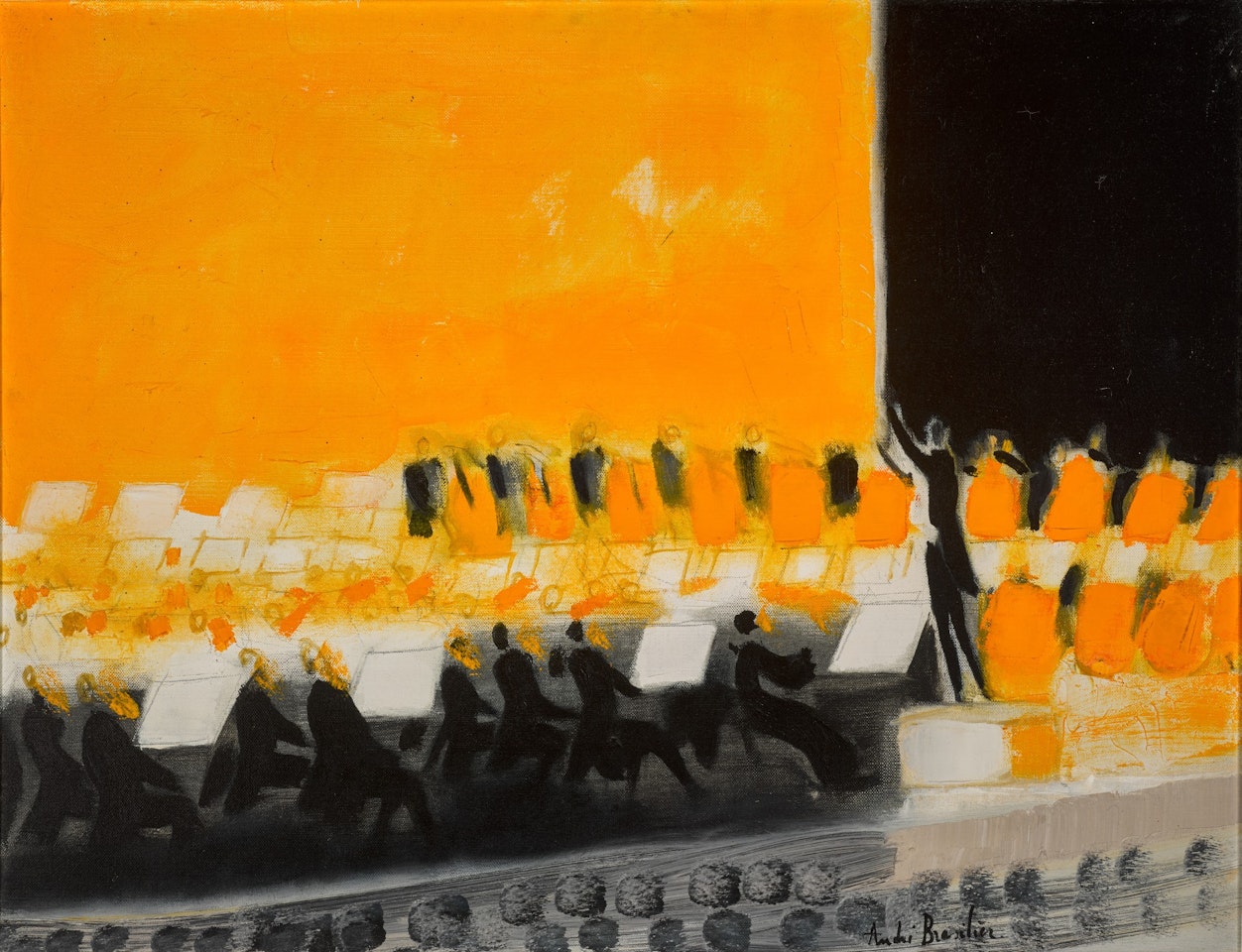 Concert by André Brasilier