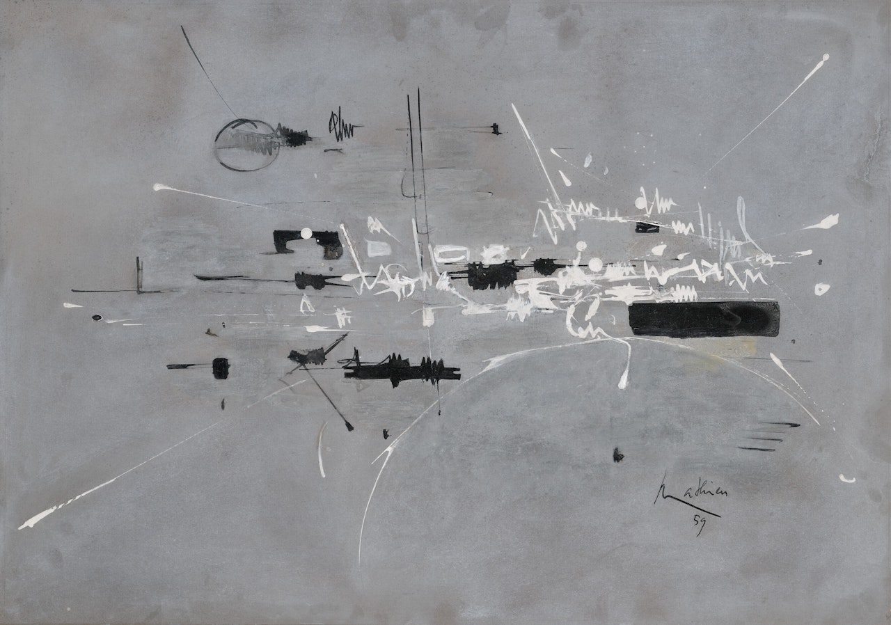 Sans titre by Georges Mathieu