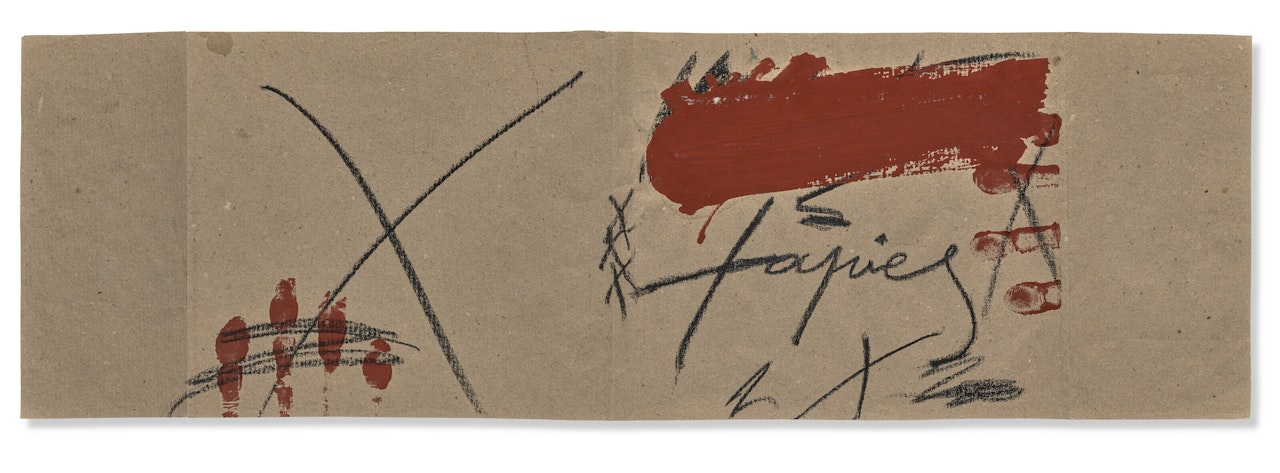 Sans titre by Antoni Tapies