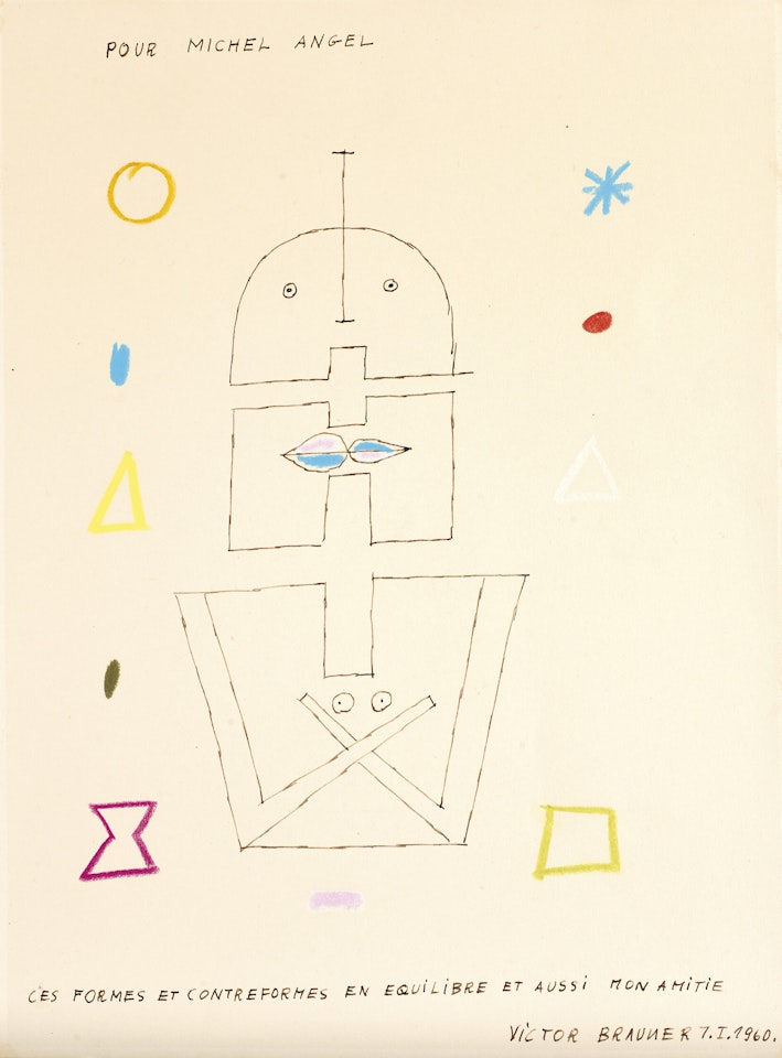 Ces formes et contreformes en équilibres by Victor Brauner