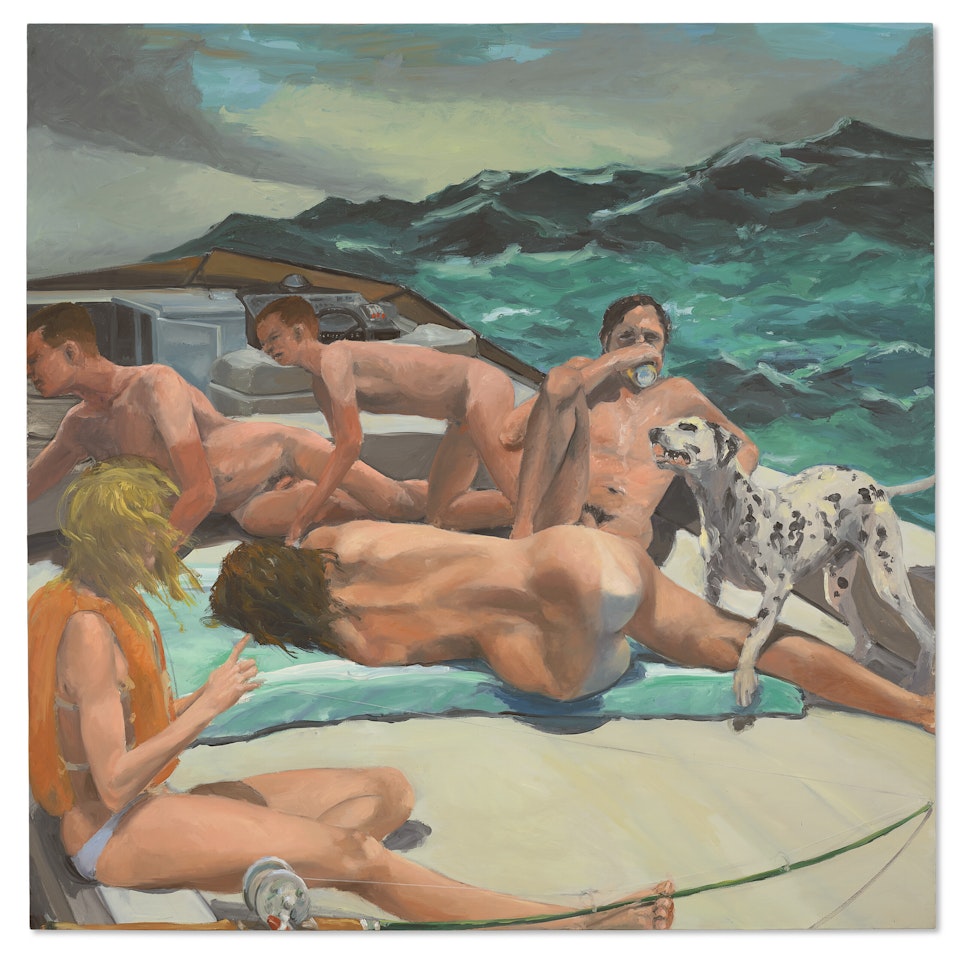 The Old Man's Boat and the Old Man's Dog by Eric Fischl