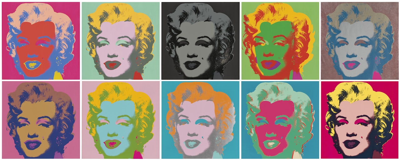 Marilyn Monroe (Marilyn) by Andy Warhol