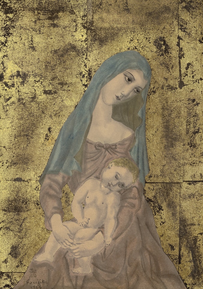 Mère et enfant by Leonard Tsuguharu Foujita