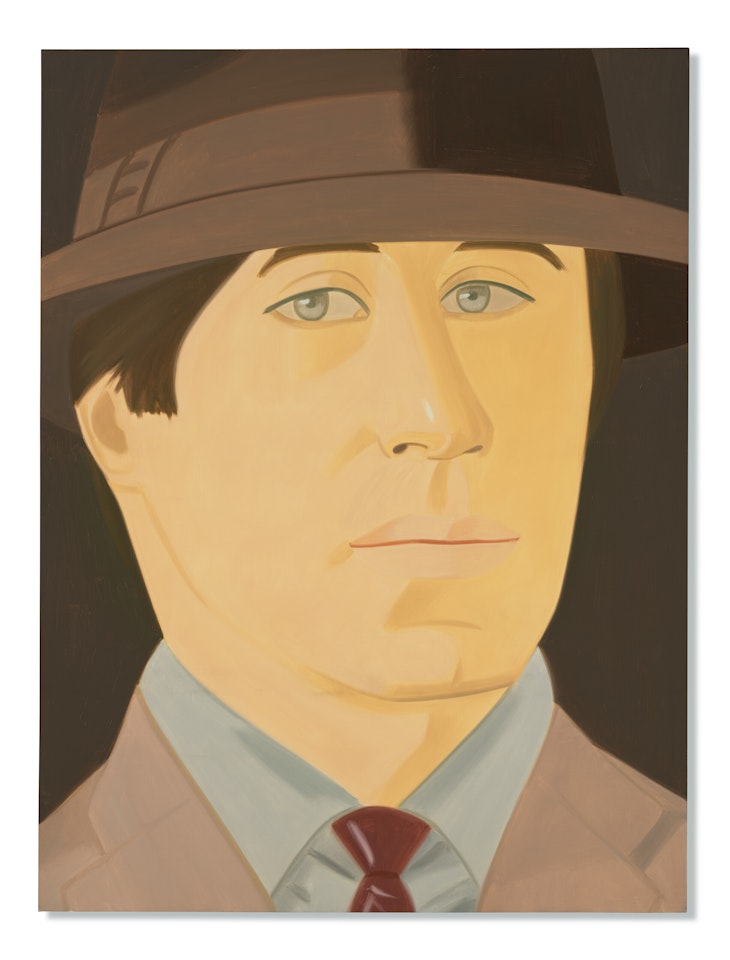 Man with Brown Hat by Alex Katz