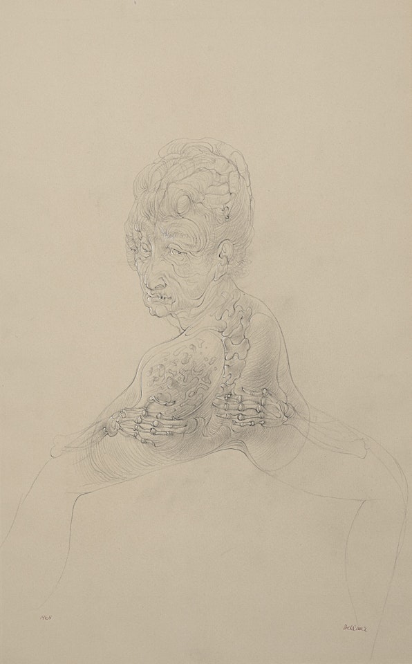 Sans titre (recto and verso) by Hans Bellmer