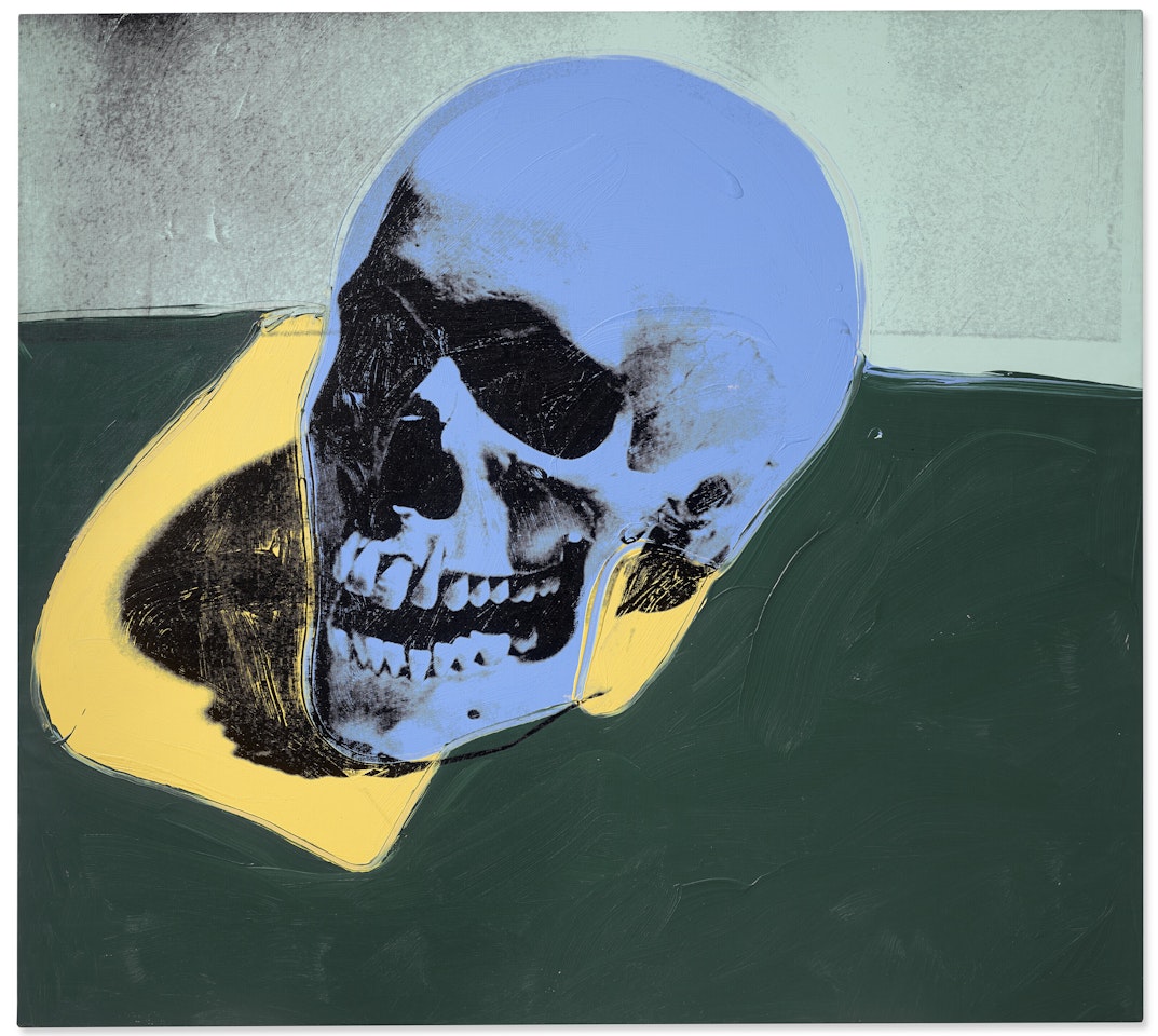 Skull by Andy Warhol