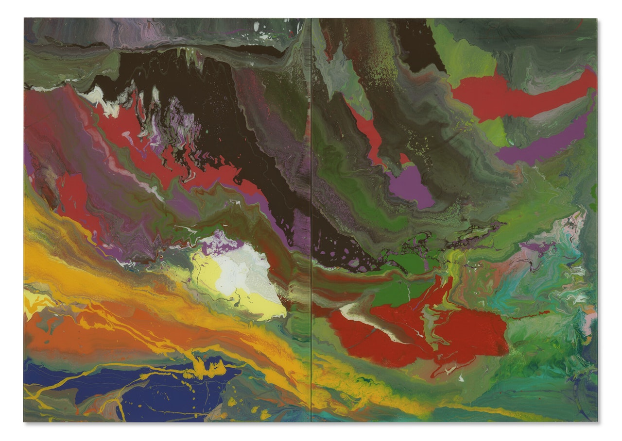 Flow (933-1) by Gerhard Richter