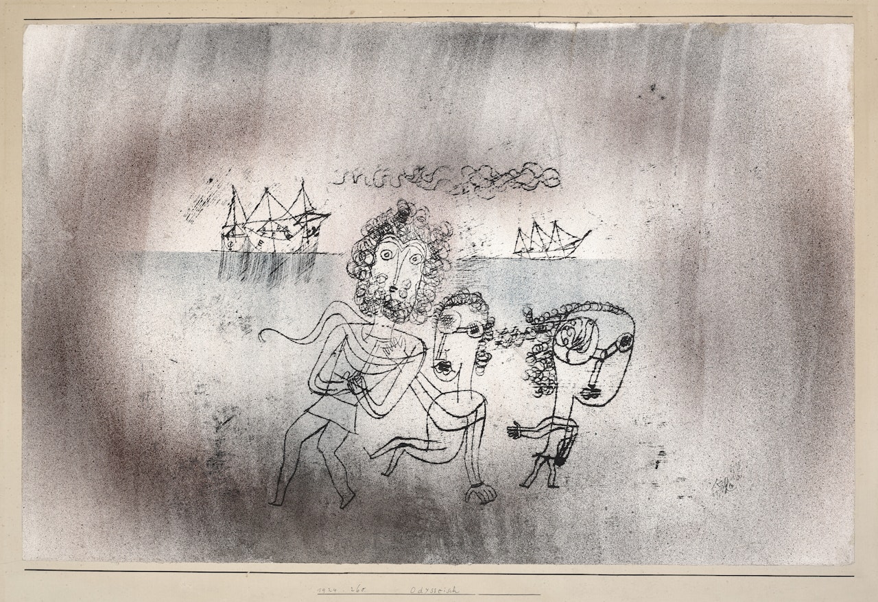 Odysseisch by Paul Klee