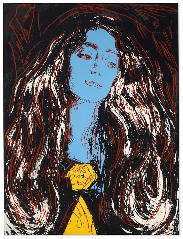 Eva Mudocci (After Munch) by Andy Warhol