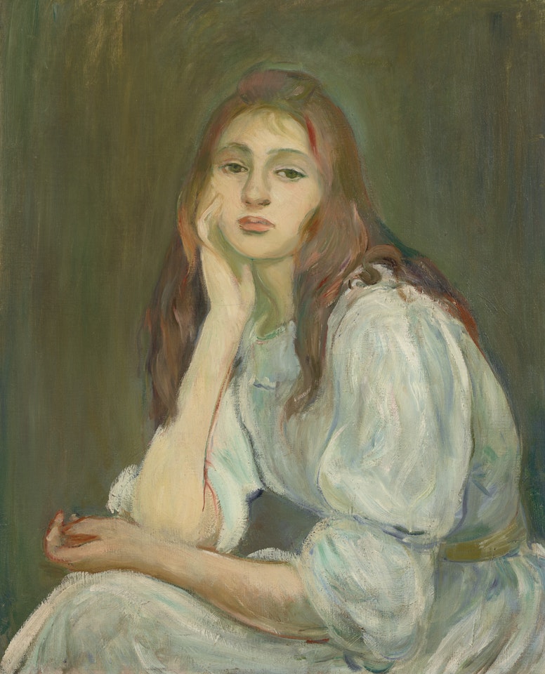 Julie rêveuse by Berthe Morisot