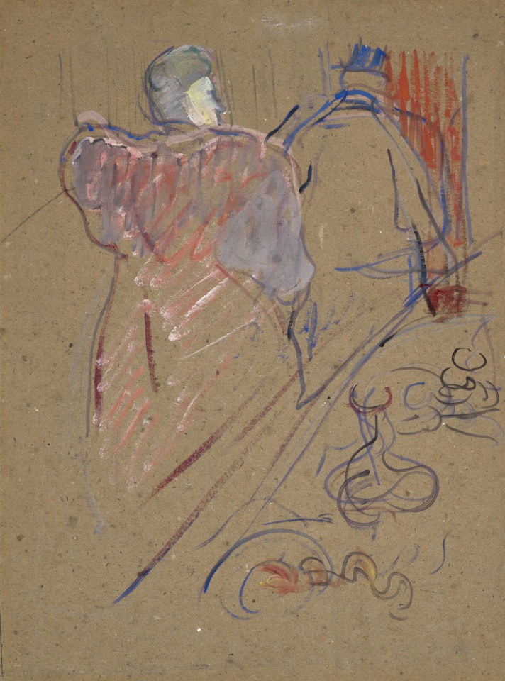 L'Argent (Comédie en 4 actes de M.E. Fabre) by Henri de Toulouse-Lautrec