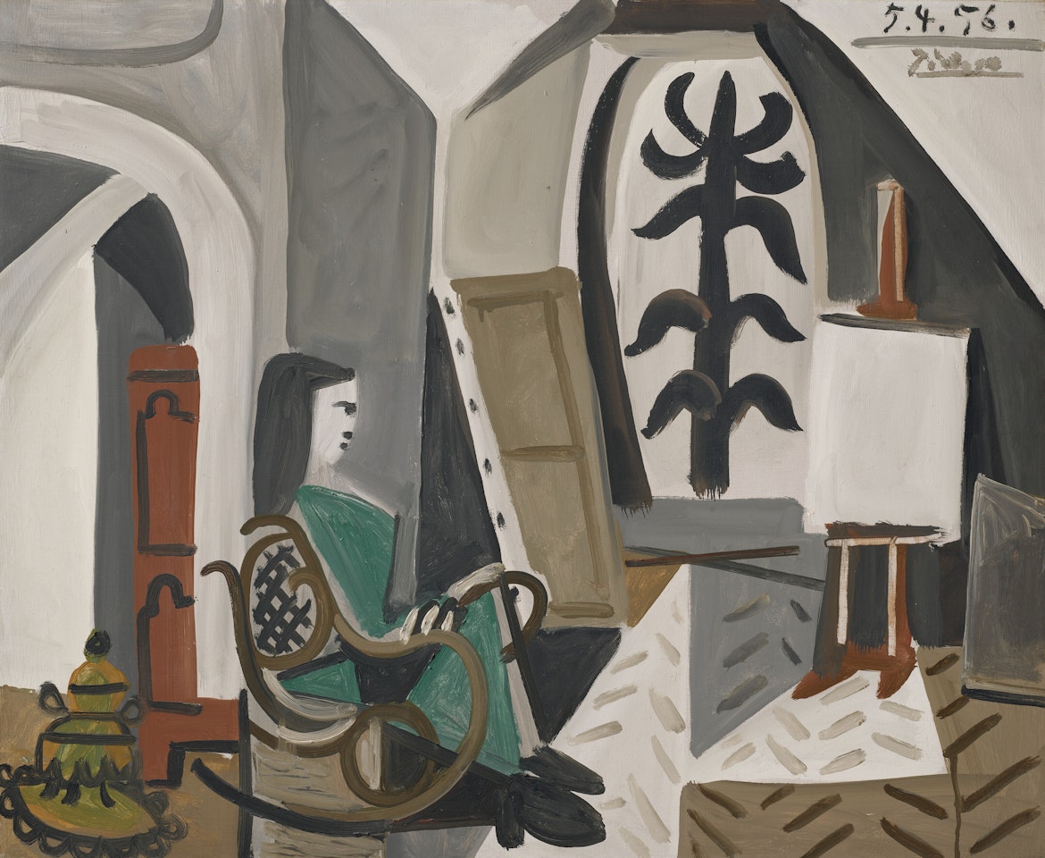 Femme dans l'atelier by Pablo Picasso