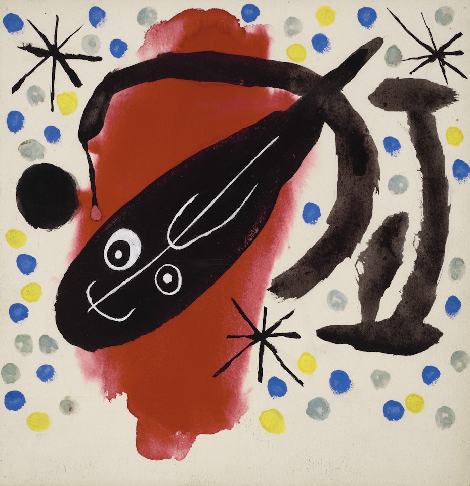 Projet de couverture pour le livre "Atmosfera Miró" by Joan Miró