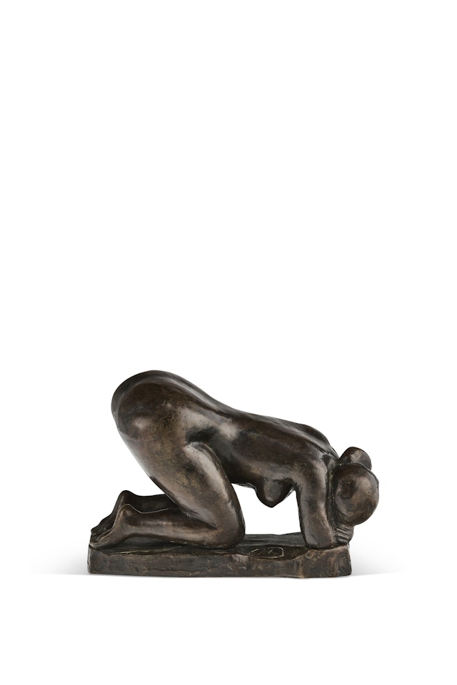 Femme agenouillée ou Femme accroupie by Aristide Maillol